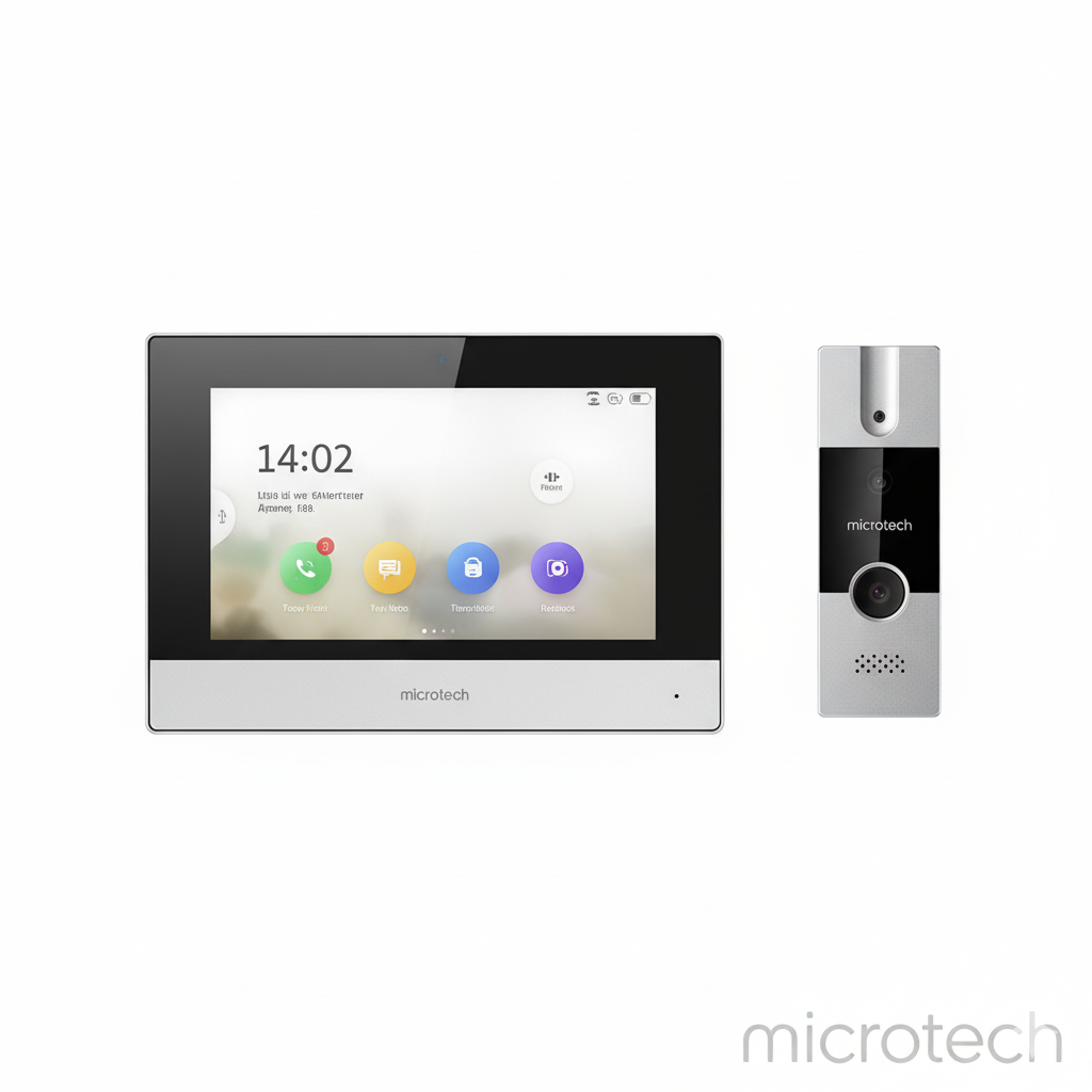 Hikvision DS-KIS302-P intercom kit main front view