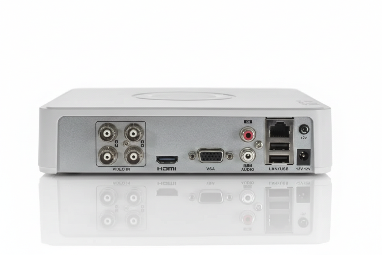 hikvision ids-7104huhi-m1s 4-channel dvr fron view