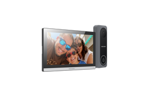 Hikvision DS-KIS312-P(B) IP intercom kit main view