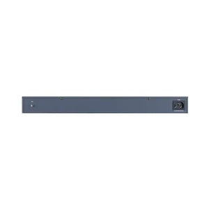 Hikvision 16 port PoE switch rear ports view