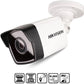 Side view of Hikvision DS‑2CD1043G2 outdoor IP security camera