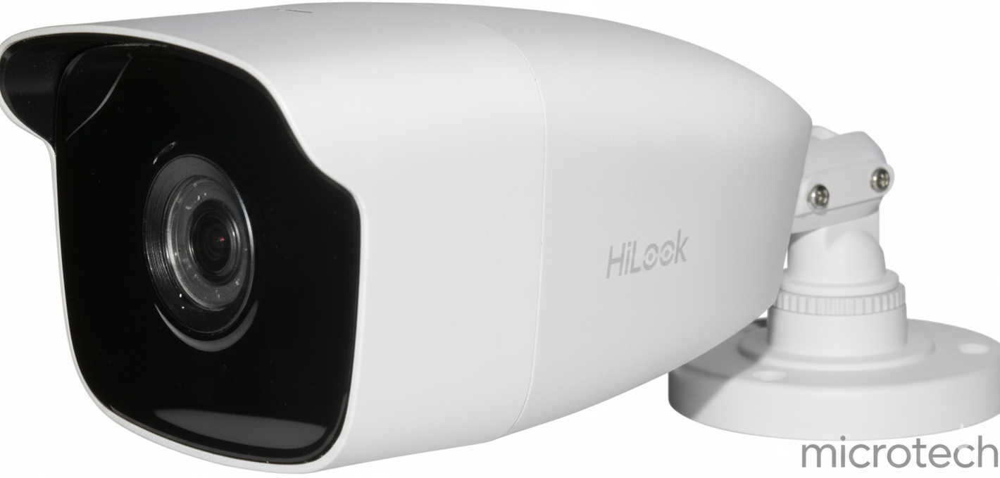 Front view of Hilook THC-B240 4MP outdoor CCTV security camera