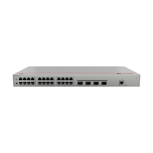 Front view of Huawei eKitEngine S310-24T4S network switch