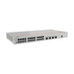 Close-up view of Huawei S220-24T4X switch ports