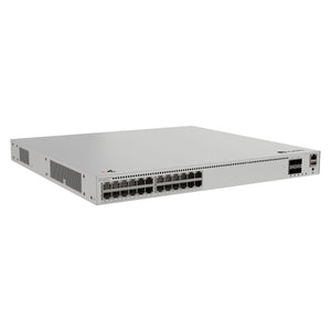 Angled view of Huawei S310-24PN4X PoE switch