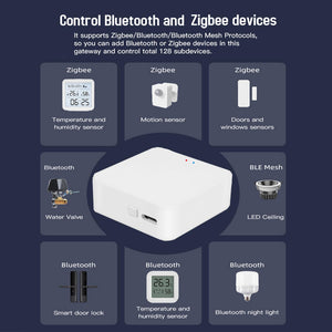 ide view of Tuya Zigbee wired smart home gateway