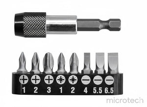 Inego 9-piece screwdriver set front main view