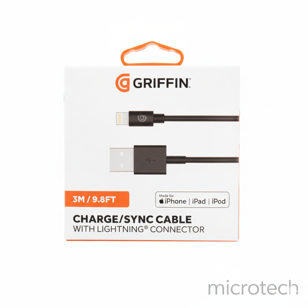 Griffin iPhone cable main front view