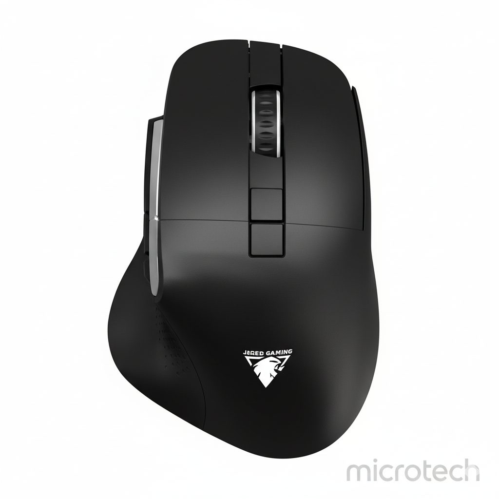 Front view of JedeL CP102 gaming mouse