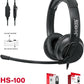 jedel hs100 headset side view