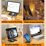 lap tablet stand metal main view