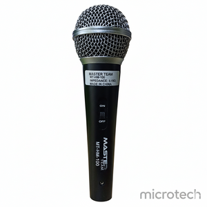 Front view of Master Microphone MT-HM-100 with cable