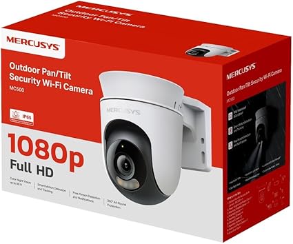 mercusys mc500 wifi security camera real view