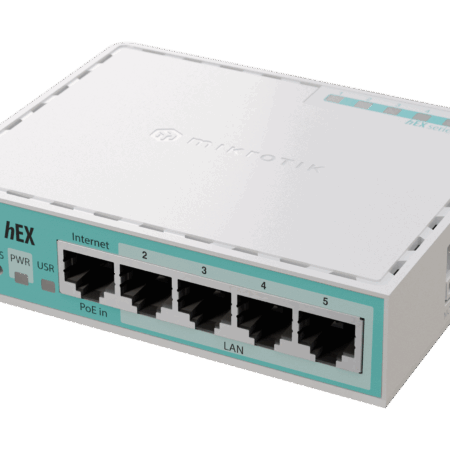 mikrotik routerboard e50ug 5 port gigabit router main view