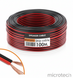 Front view of MixMax 100M 2X0.5MM sound cable showing full length and design