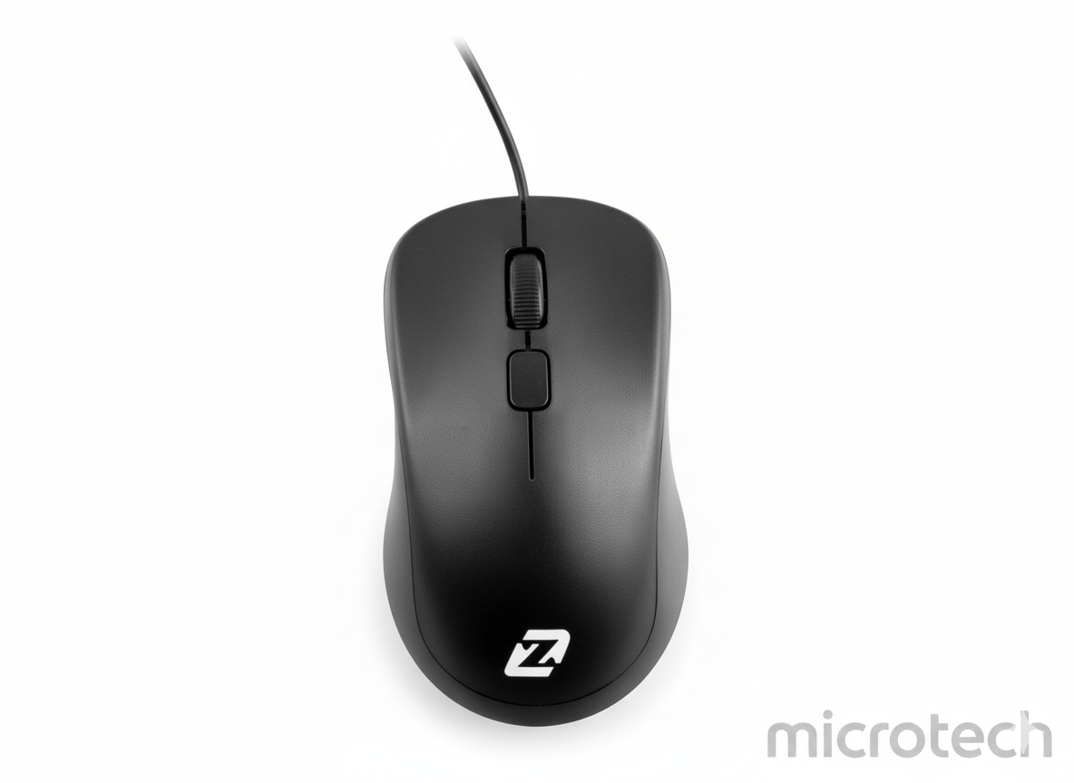 Front view of Mouse Zero USB ZR207 showing buttons and design