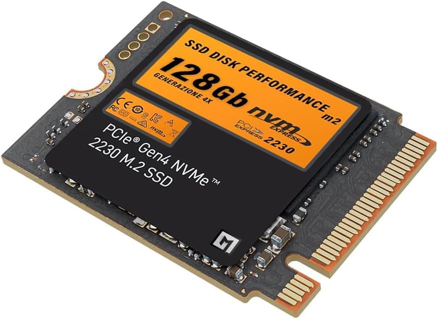 nvme 128gb 2280 used ssd main view