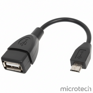 OTG Micro USB adapter front view