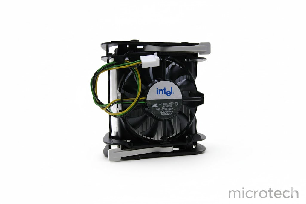 Front view of P4 CPU cooler fan