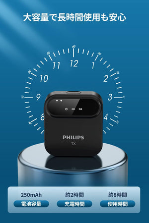 Philips DLM3538C wireless microphone main view