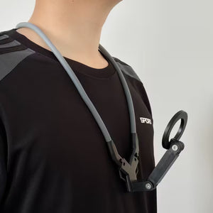 Phone neck holder bracket side view