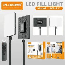 Angle view of Plokama Panel LED LIVE‑P11