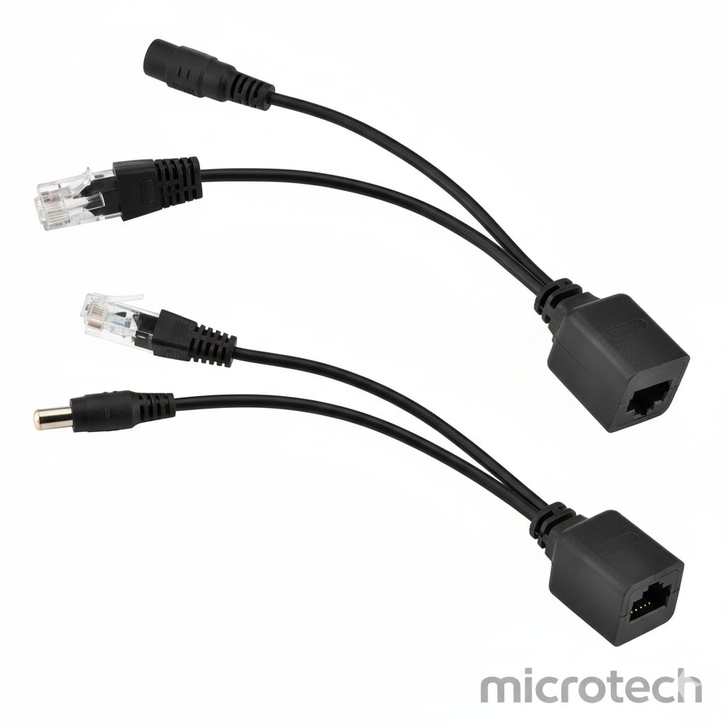 PoE cable front view