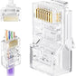 Point RJ45 Cat6 connectors box open detail view