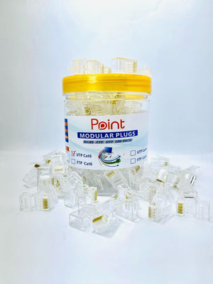 Point RJ45 Cat6 100P box open main view