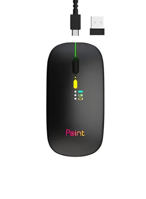 Point Mouse PT20 wireless charging mouse front product view