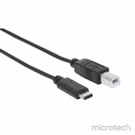 Front view of super fast printer cable to Type-C