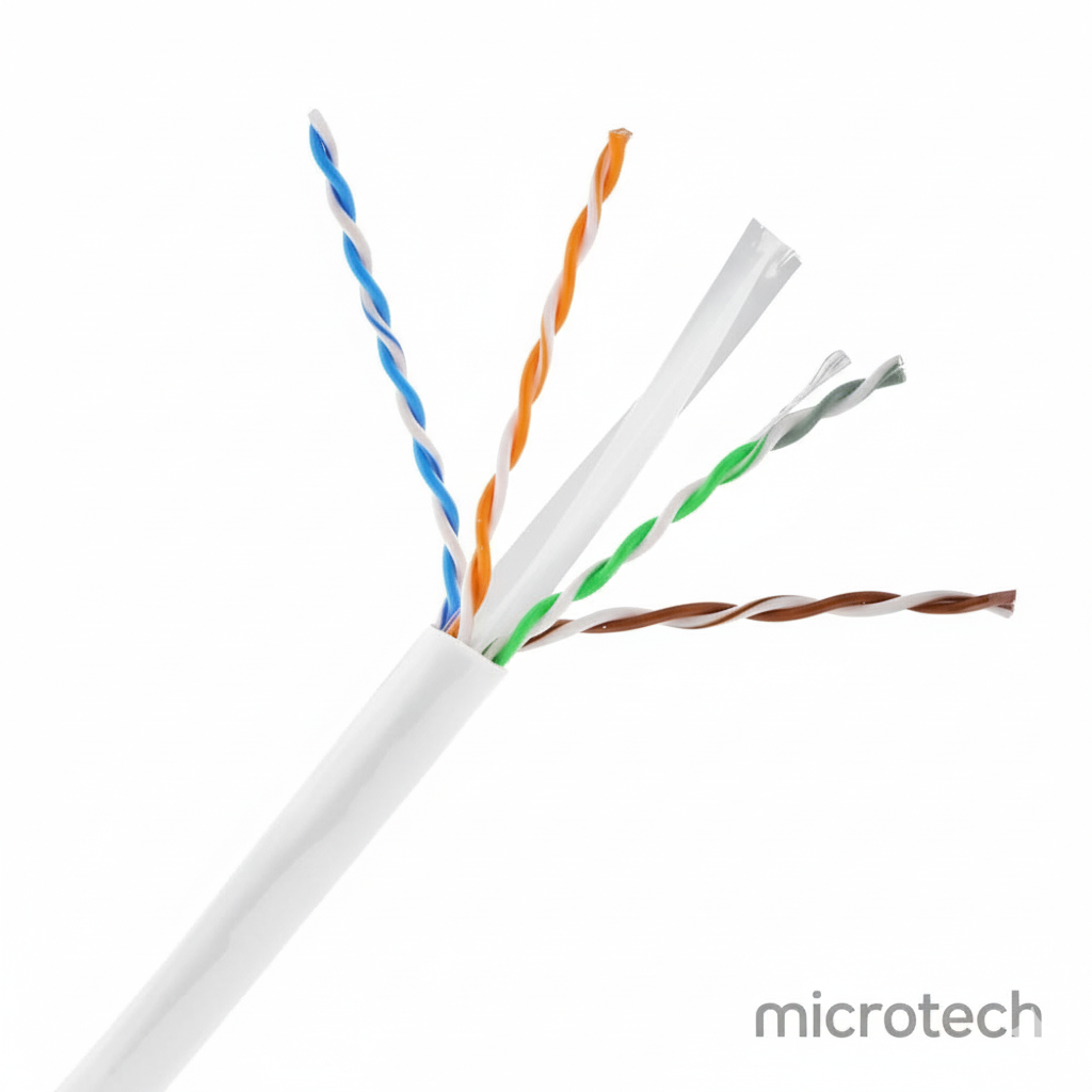 Front view of Prolink CAT6 network cable