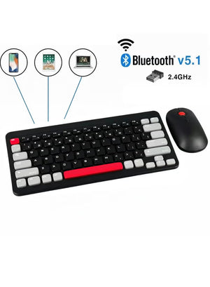 Point PT-680 keyboard combo side view wireless set