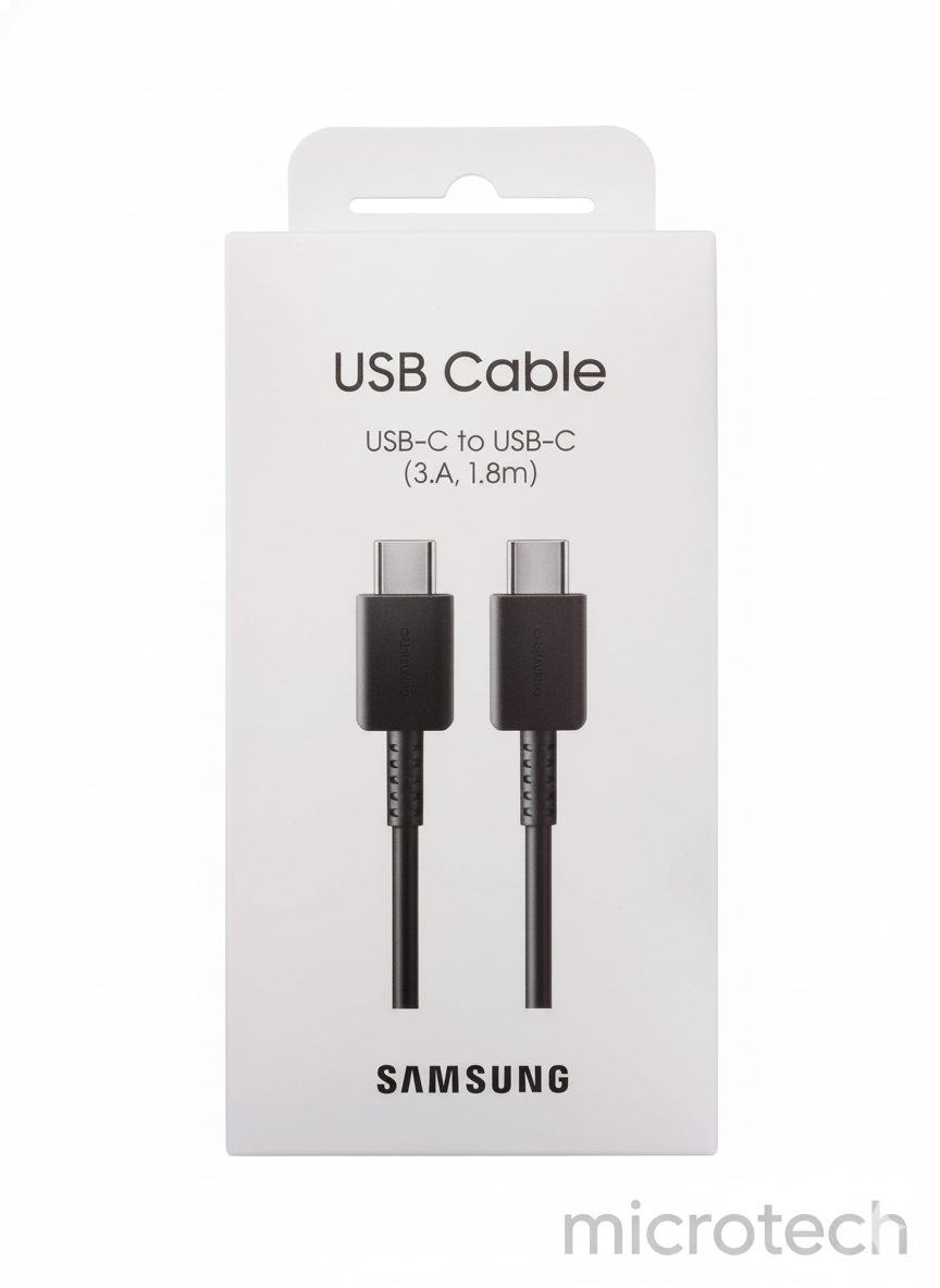 Samsung USB Type-C to Type-C cable main front view