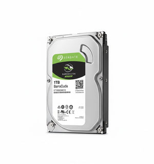 Side view of Seagate 1TB HDD