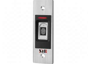 Front view of SIB K1201EM standalone fingerprint access control system