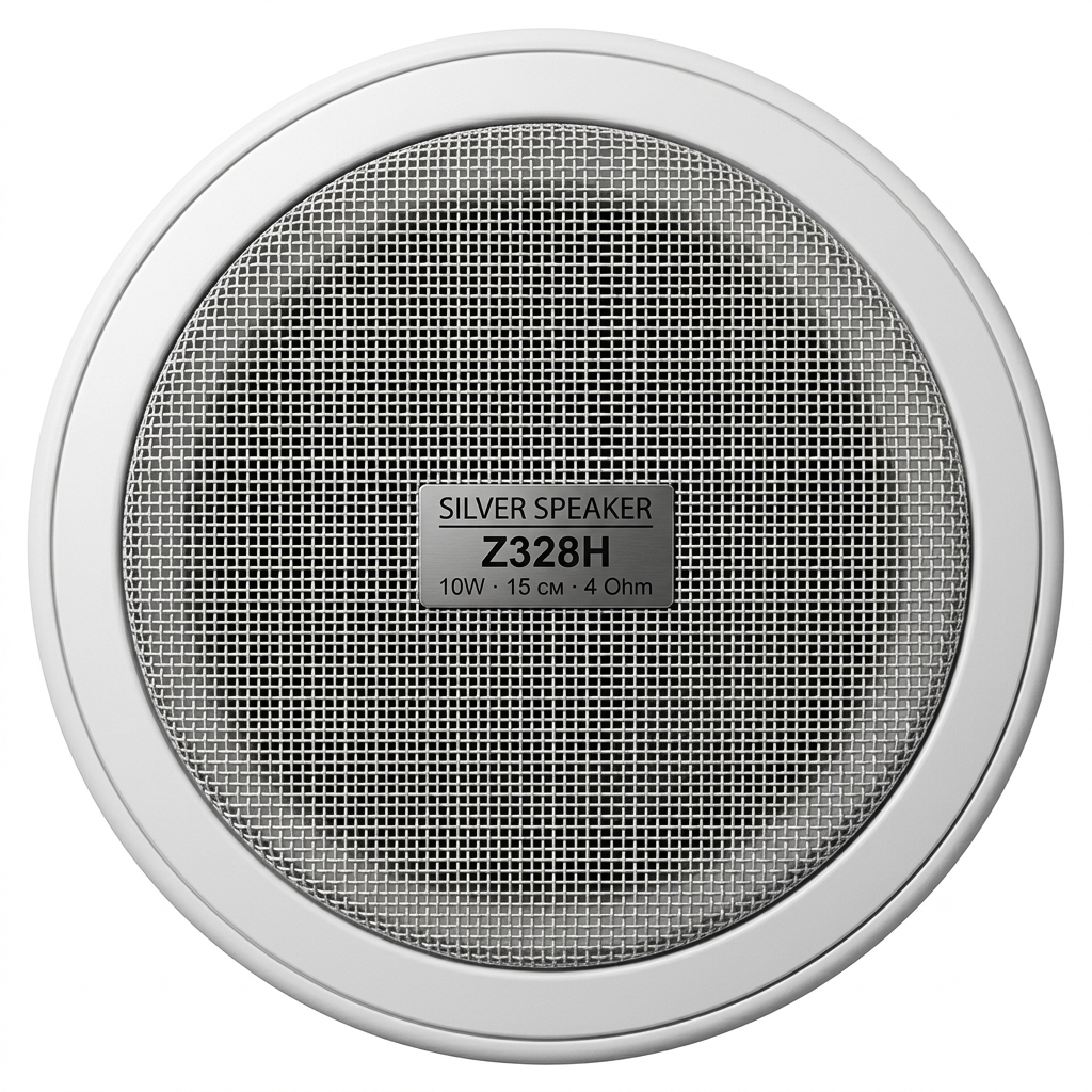 SILVER Speaker Z328H 10W ceiling speaker main view