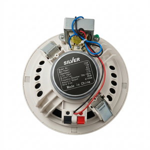 Silver Z358 15W ceiling speaker side view
