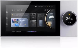 main view smart home control panel touchscreen