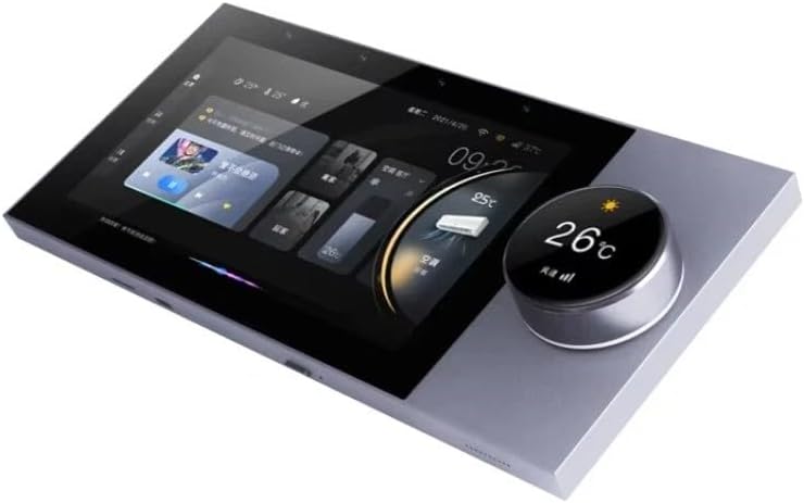 side view cordless smart home control panel