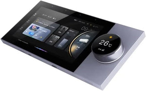side view cordless smart home control panel