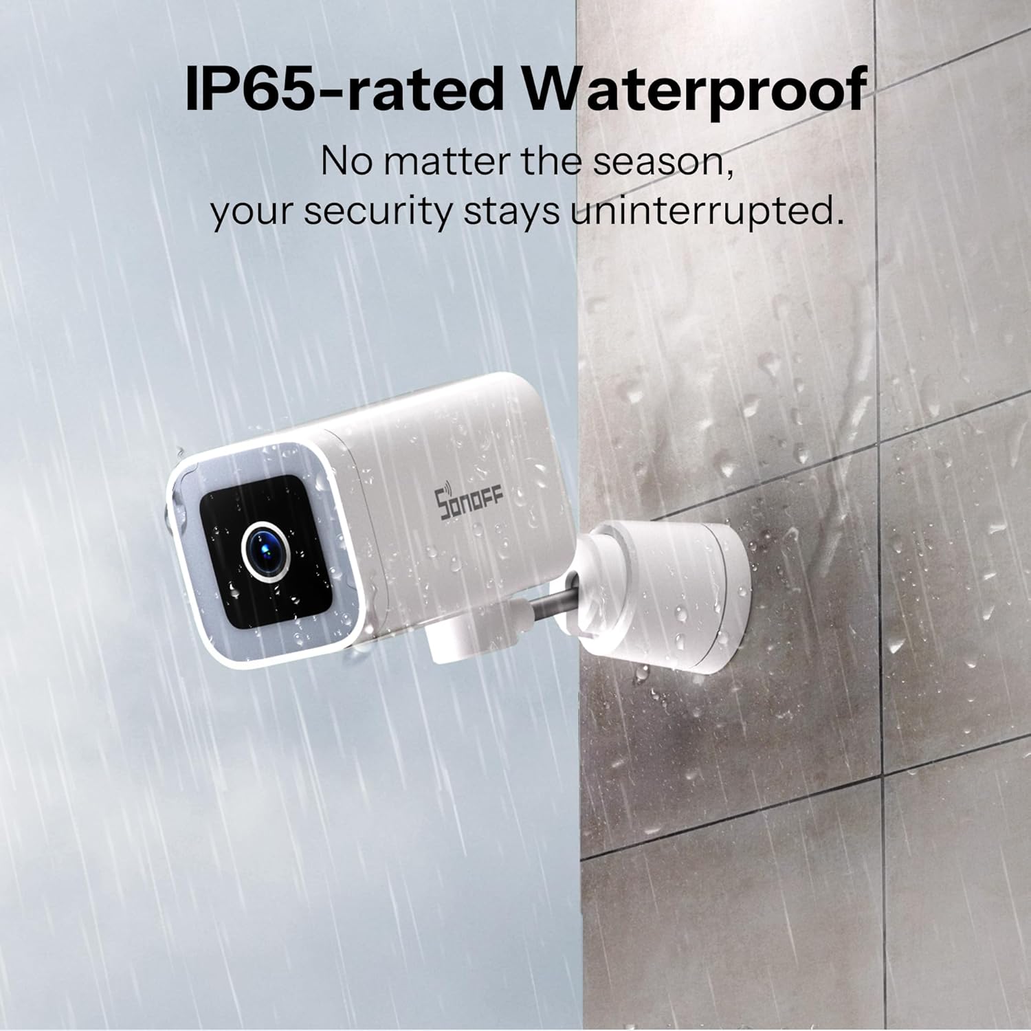 SONOFF CAM-B1P outdoor security camera detail view