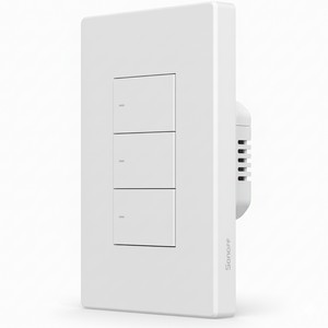 Front view of Sonoff Smart Scene wall switch