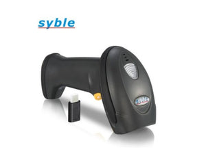 Syble XB-6208RB wireless barcode scanner side view
