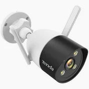 Side view of Tenda CT3 Outdoor IP Security Camera showing mounting bracket and profile