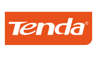 Tenda logo on a green background