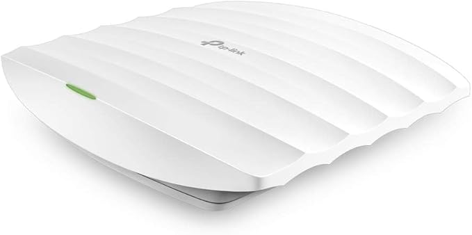 TP-Link EAP110 ceiling mount access point side angle view