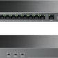 tp-link ls1210gp poe+ unmanaged switch angle view