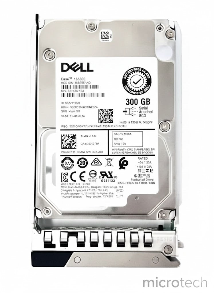 قرص صلب SAS سعة 300 جيجابايت