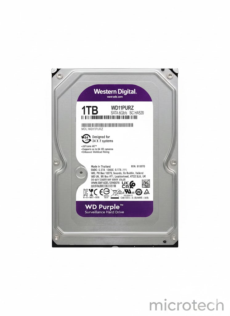 WD Purple 1TB HDD